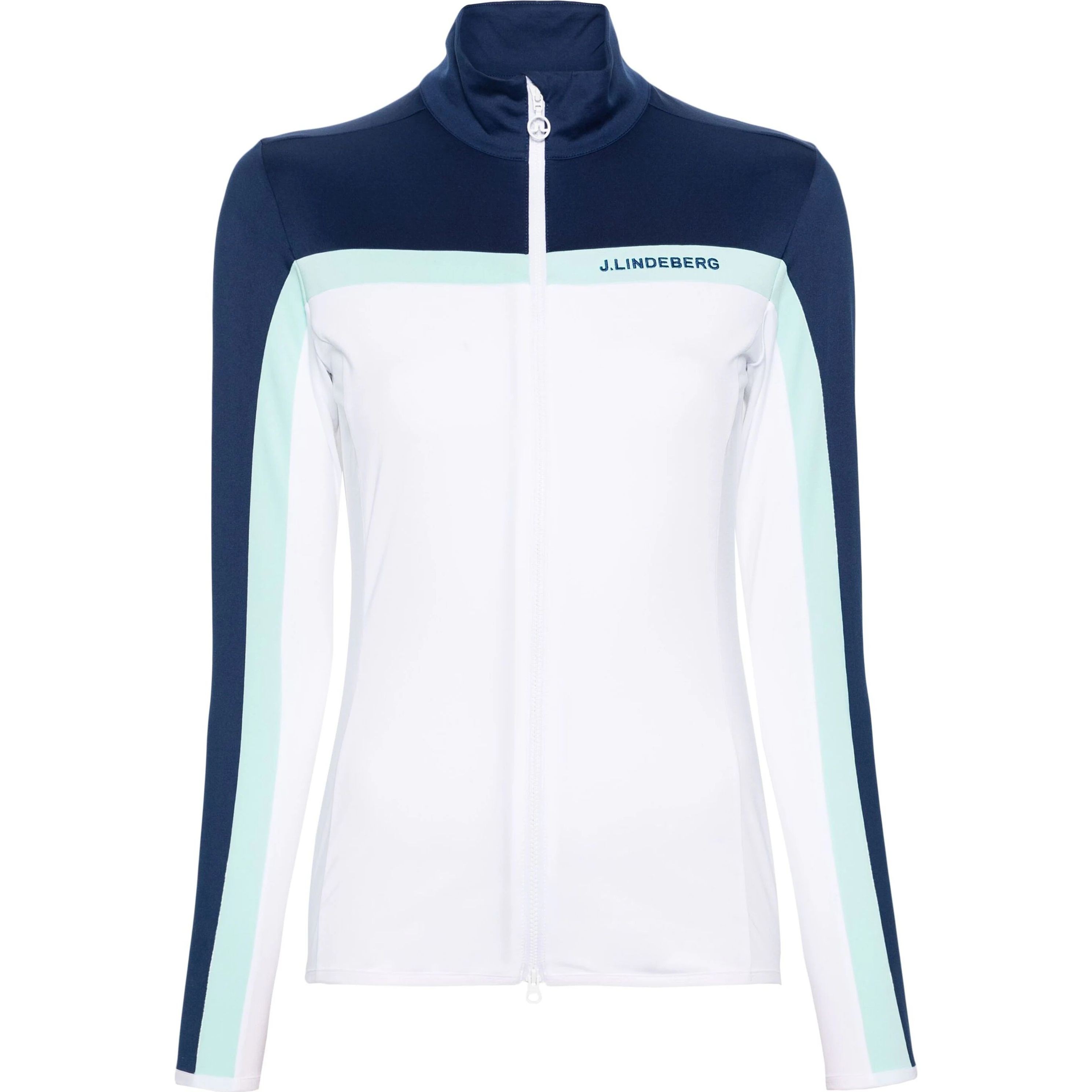 J.LINDEBERG Sportinis nertinis moterims, Balta, Seasonal janice mid layer