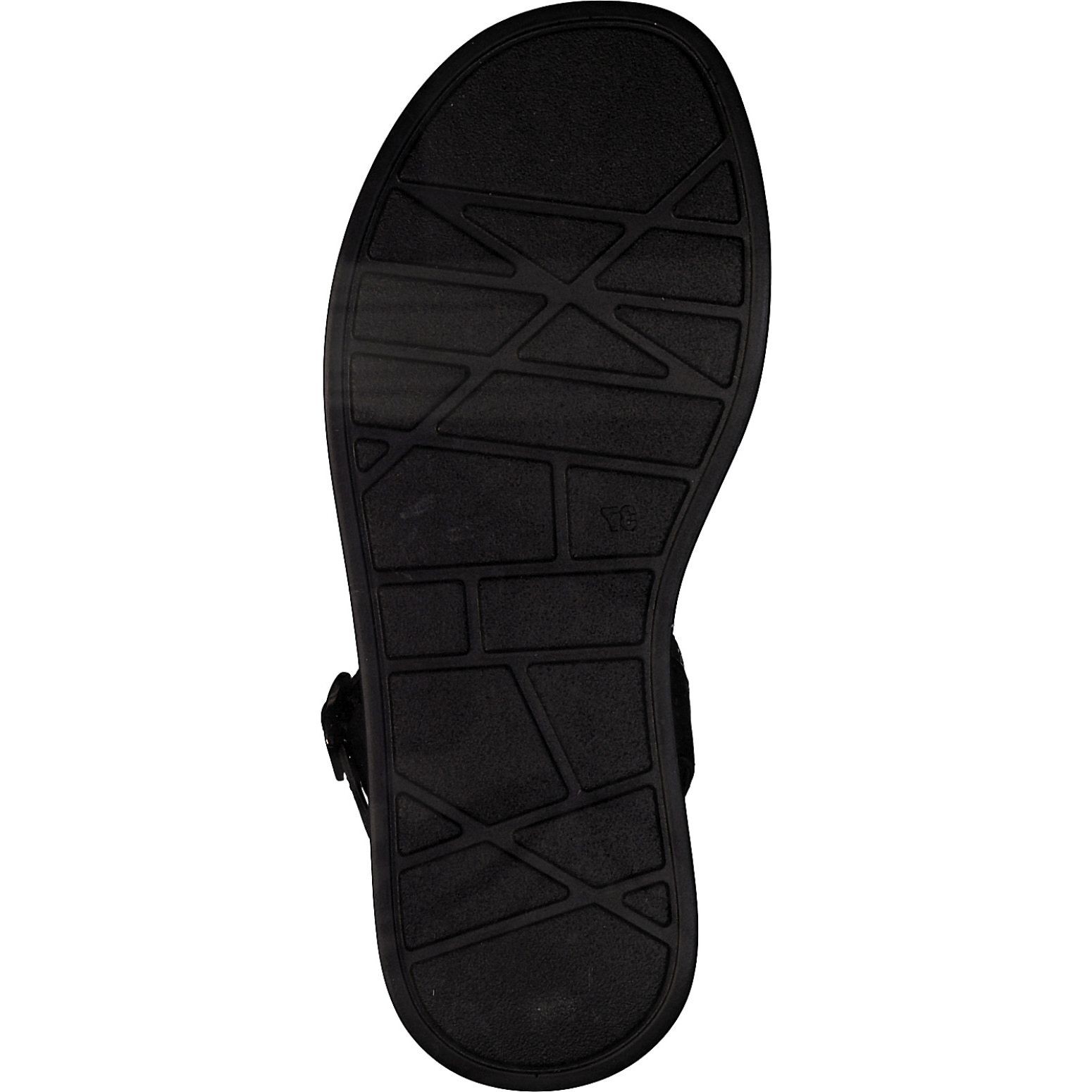 TAMARIS Basutės moterims, Juoda, SANDALS 4