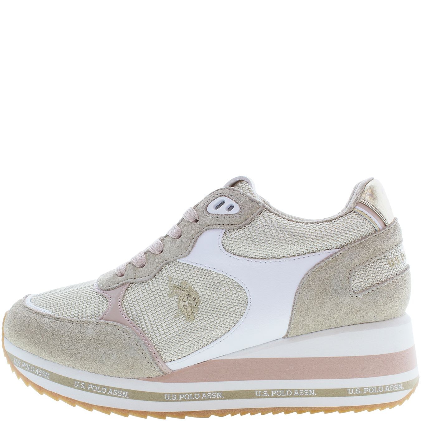 U.S.POLO Sportiniai bateliai moterims, Smėlio, SPORT SHOE 7