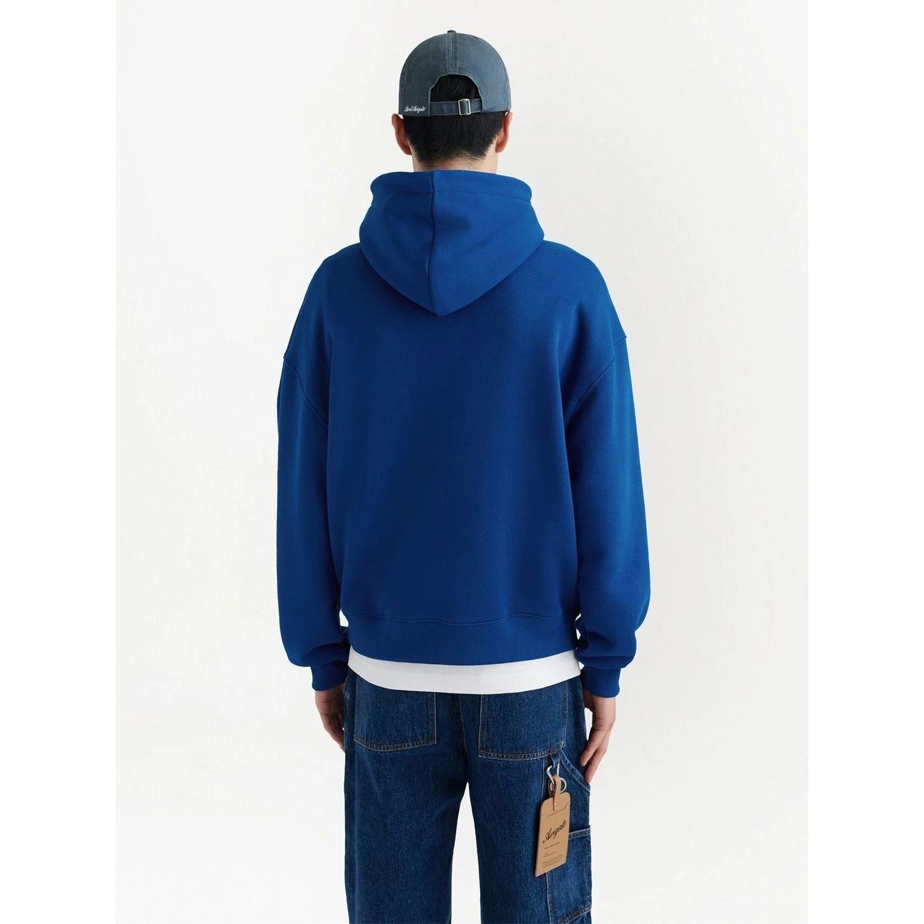 AXEL ARIGATO Džemperis vyrams, Mėlyna, Arigato Tag Hoodie 3