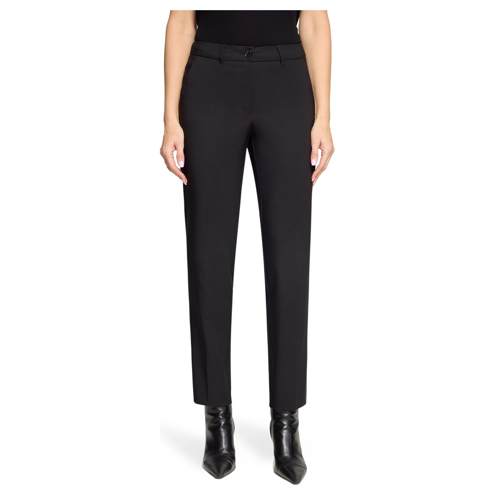 BETTY BARCLAY Kelnės moterims, Juoda, Mot.kelnės 3