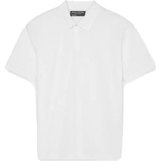 MARC O'POLO Polo marškiniai trumpos rank. vyrams, Balta