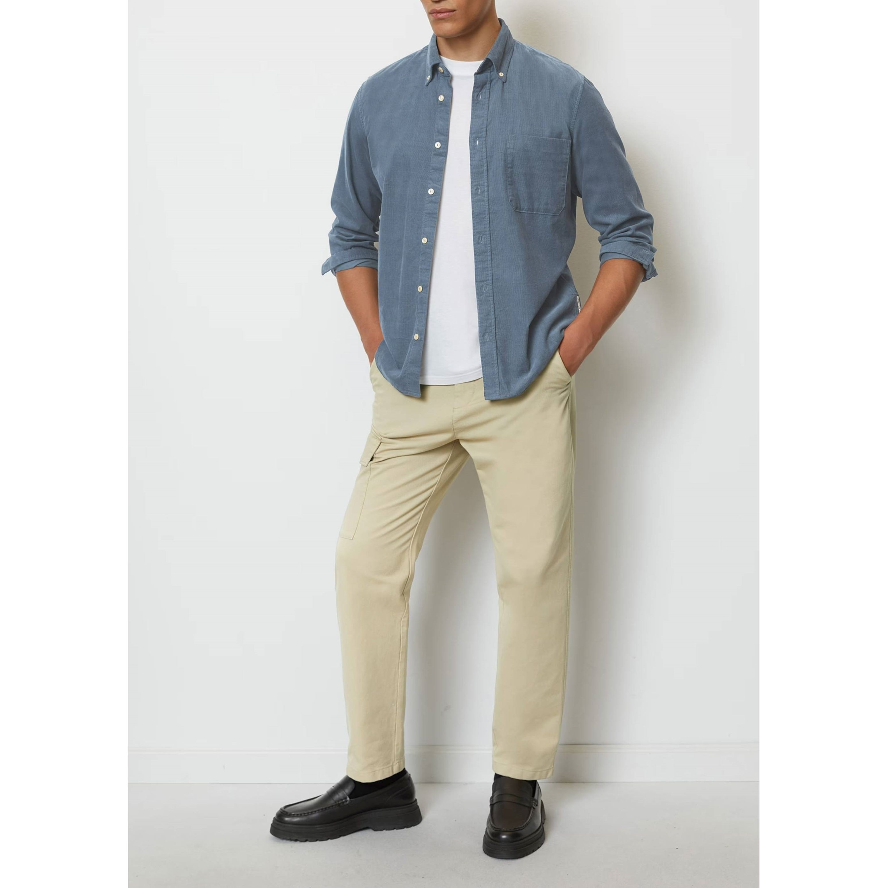 MARC O'POLO Marškiniai vyrams, Mėlyna 2