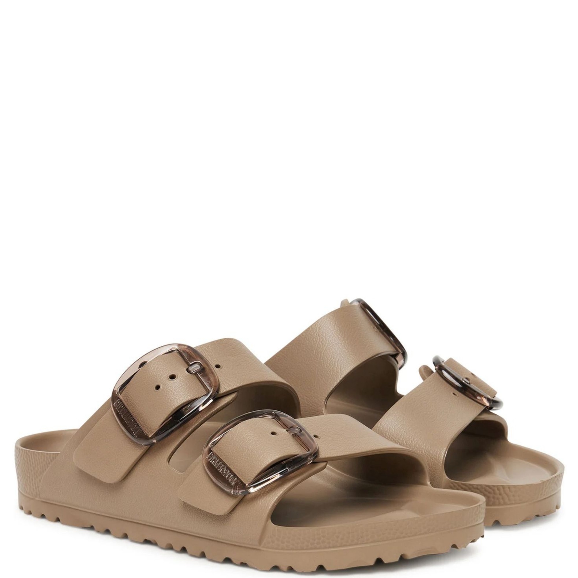 BIRKENSTOCK Šlepetės moterims, Ruda, Arizona Big Buckle slippers 2