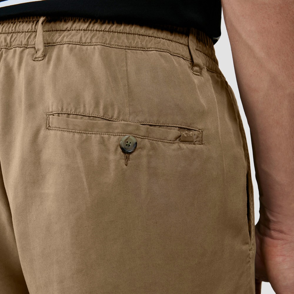 PAUL&SHARK Šortai vyrams, Ruda, Bermuda 3