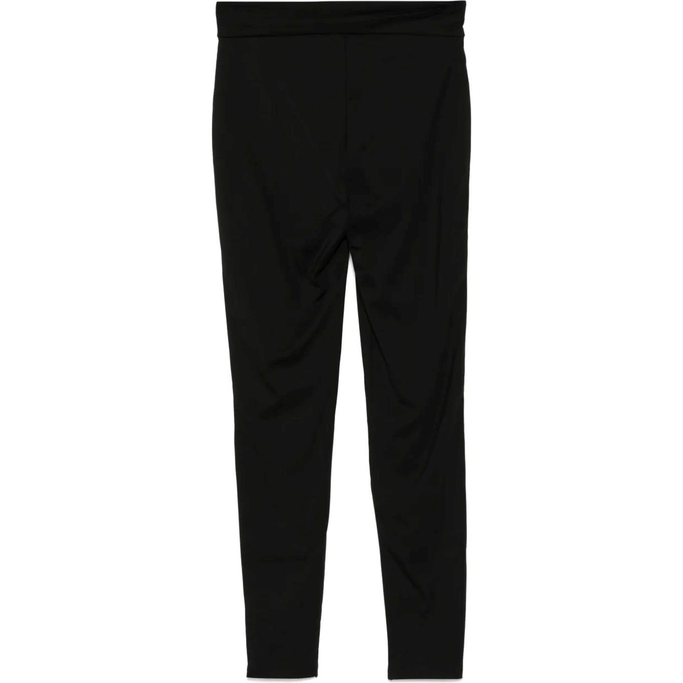 MICHAEL KORS Tamprės moterims, Juoda, Logo tape leggings 2