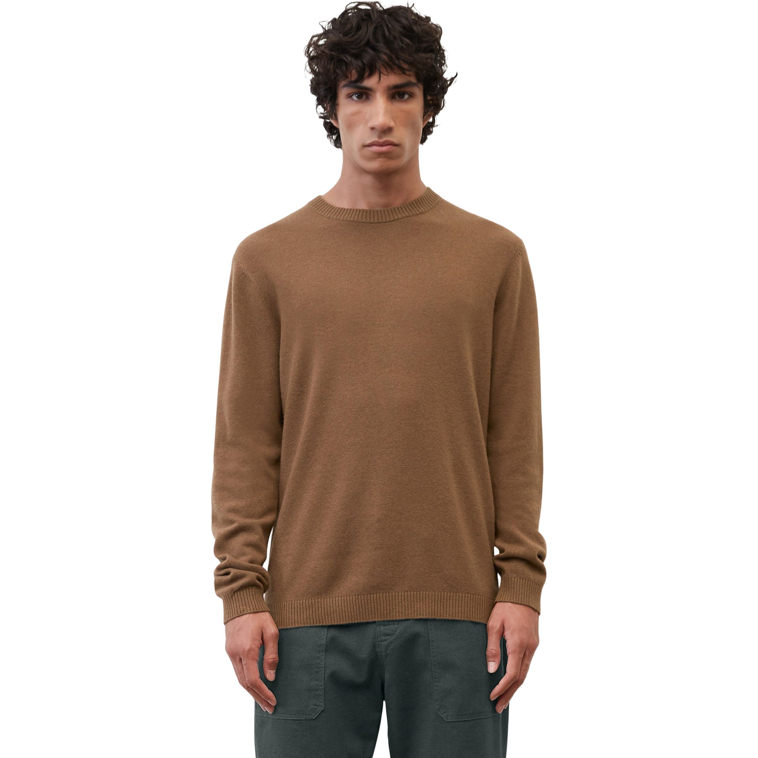MARC O'POLO Megztinis vyrams, Ruda, Pullover 2