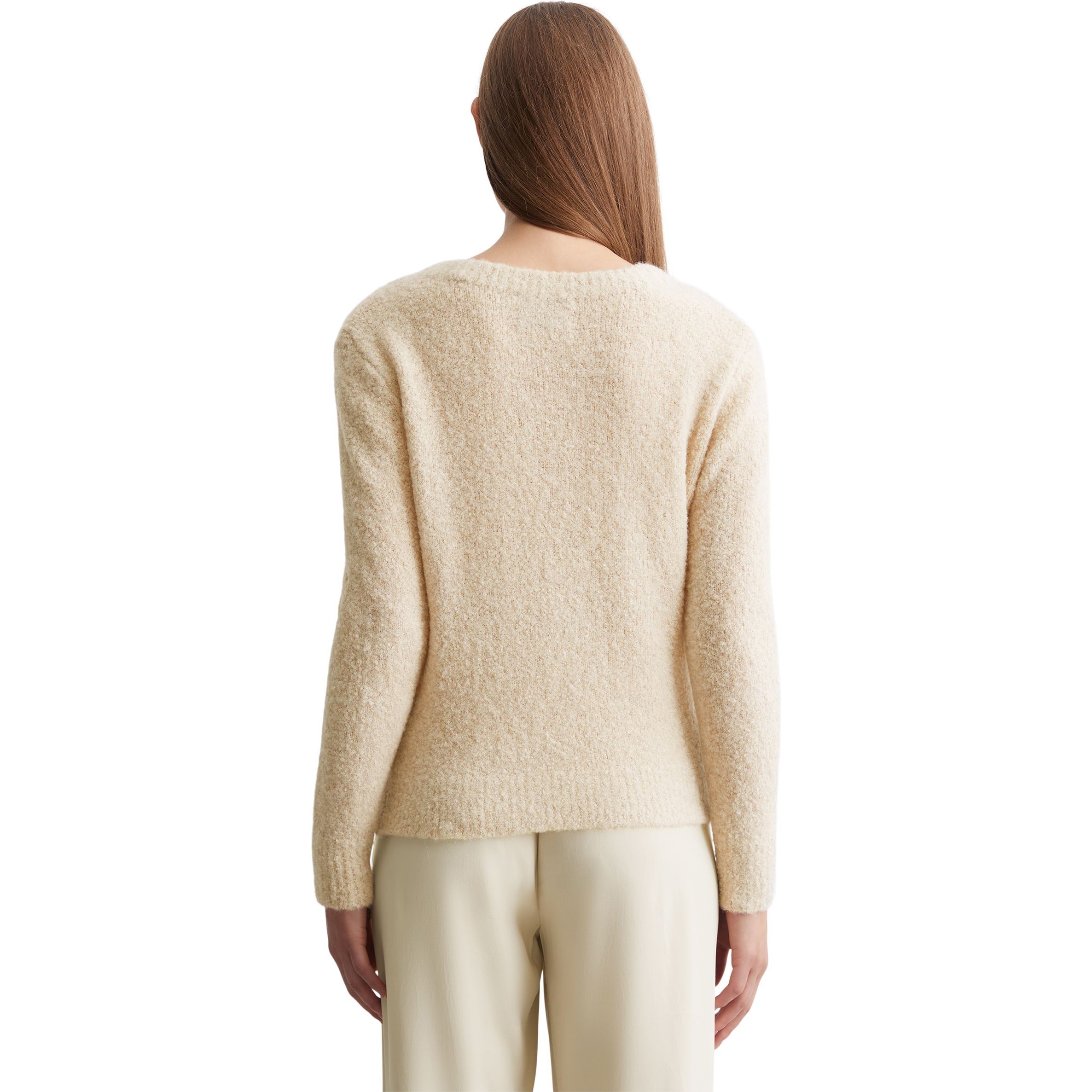 MARC O'POLO Megztinis moterims, Smėlio, Sweater 410610960283 3