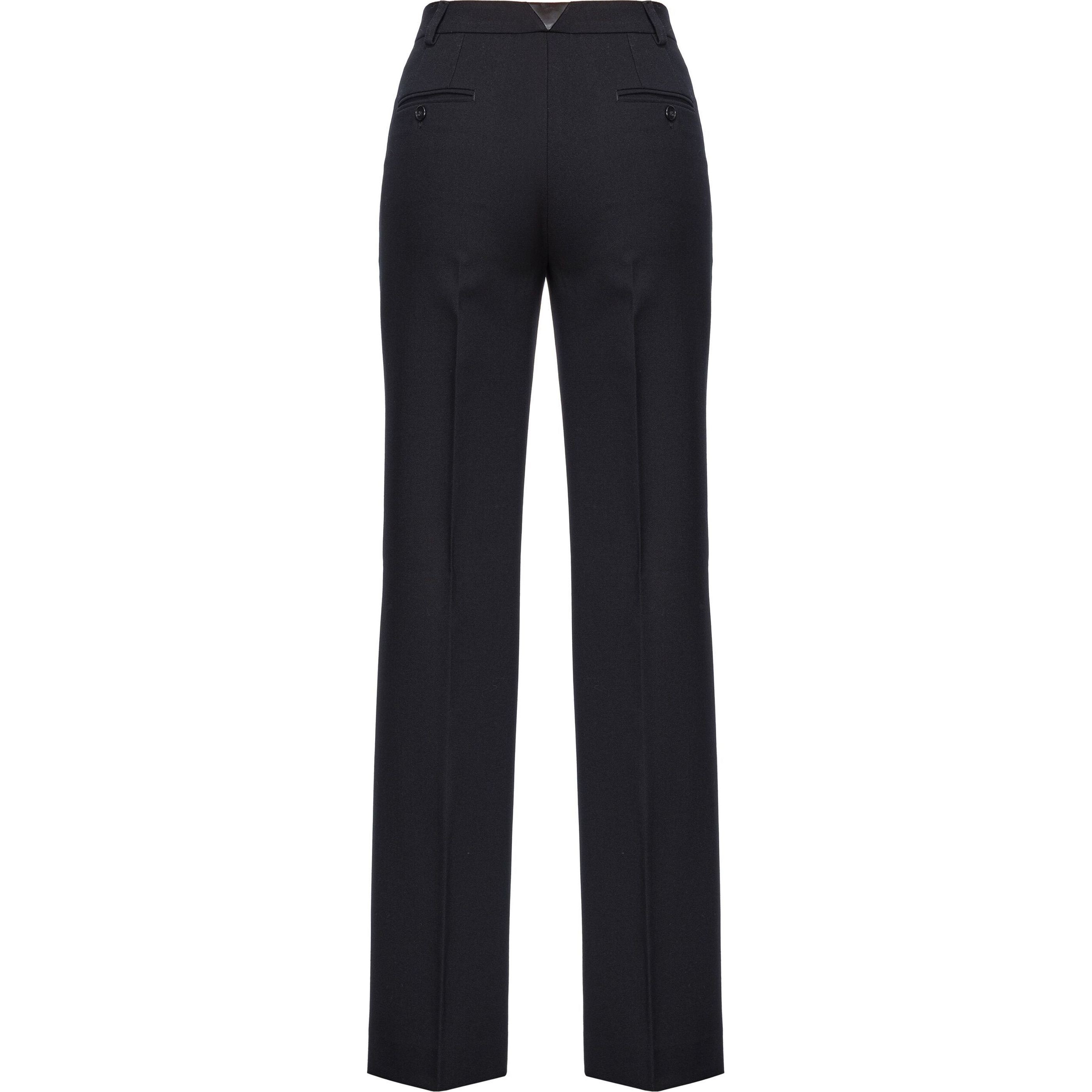 PINKO Kelnės moterims, Juoda, Paraguay straight-leg trousers 2