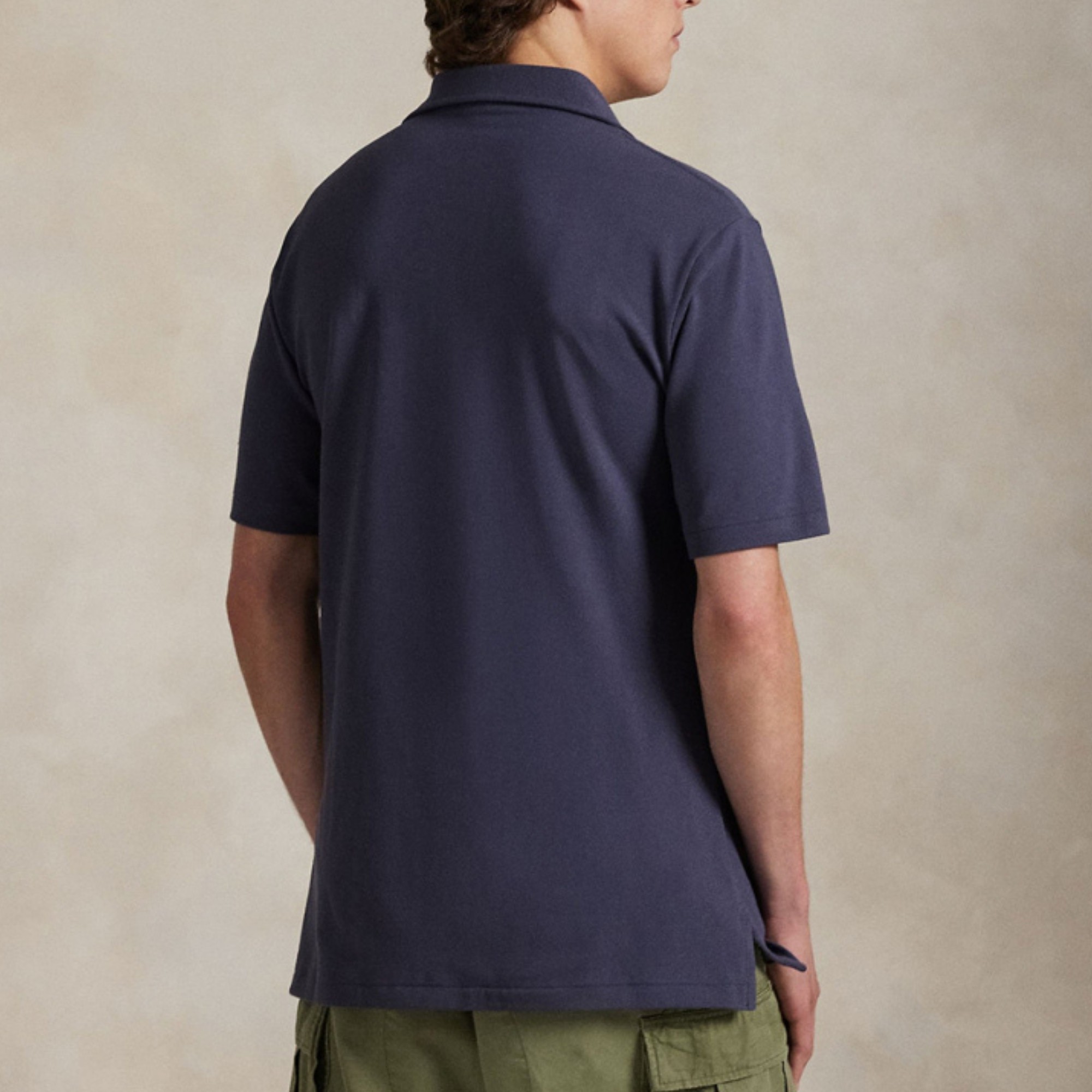 POLO RALPH LAUREN Polo marškiniai trumpos rank. vyrams, Mėlyna, Short sleeve polo shirt 4