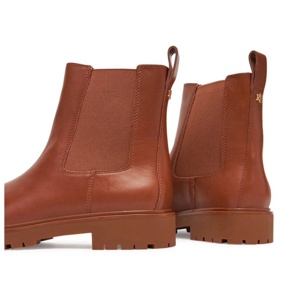 LAUREN RALPH LAUREN Aulinukai moterims, Ruda, Allyson boots bootie 6