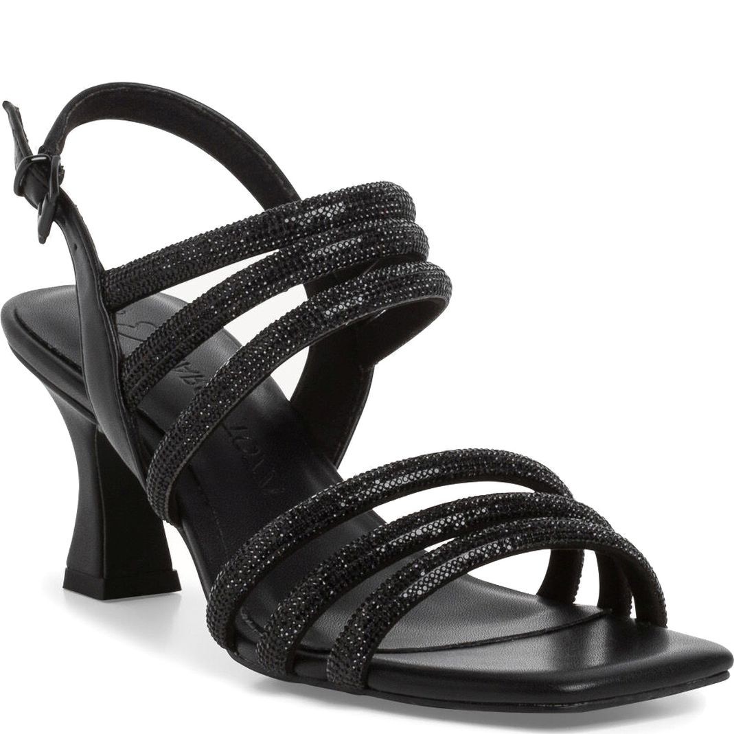 MARCO TOZZI Basutės moterims, Juoda, SANDALS 1