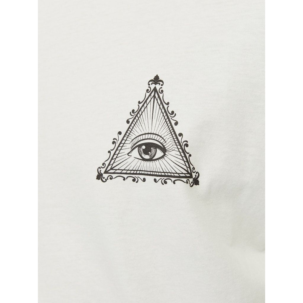 JACK & JONES Marškinėliai vyrams, Balta, Mystic tee 5