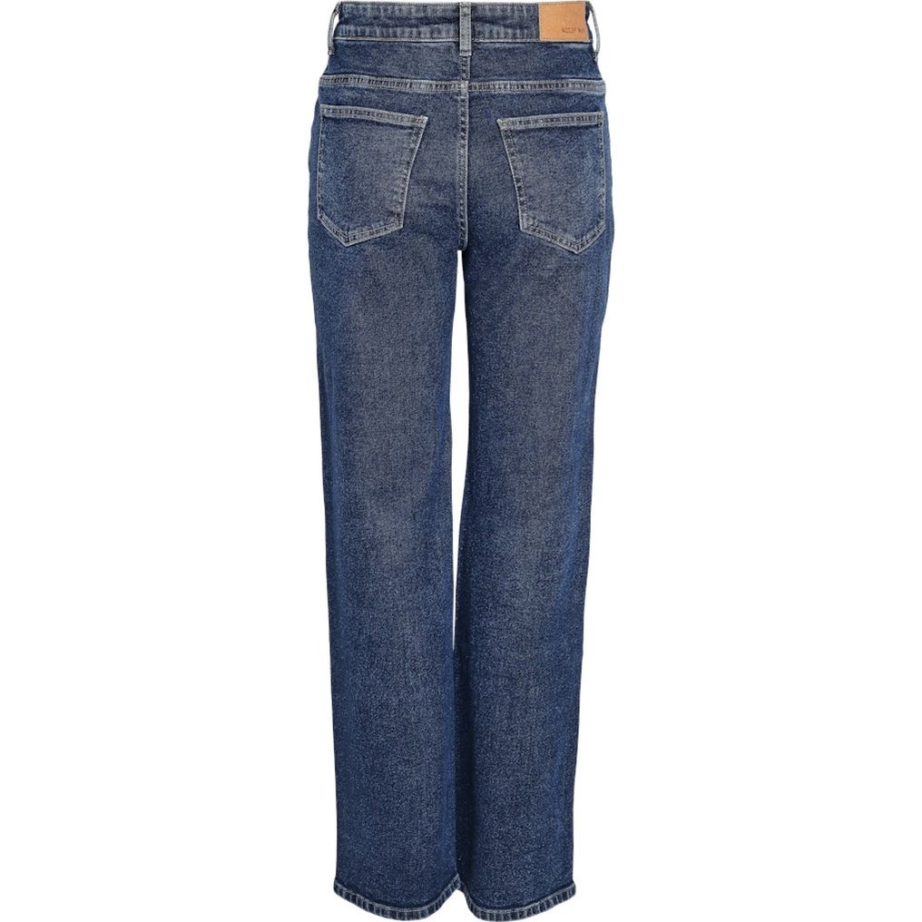 NOISY MAY Platūs džinsai moterims, Mėlyna, Yolanda wide jeans 2