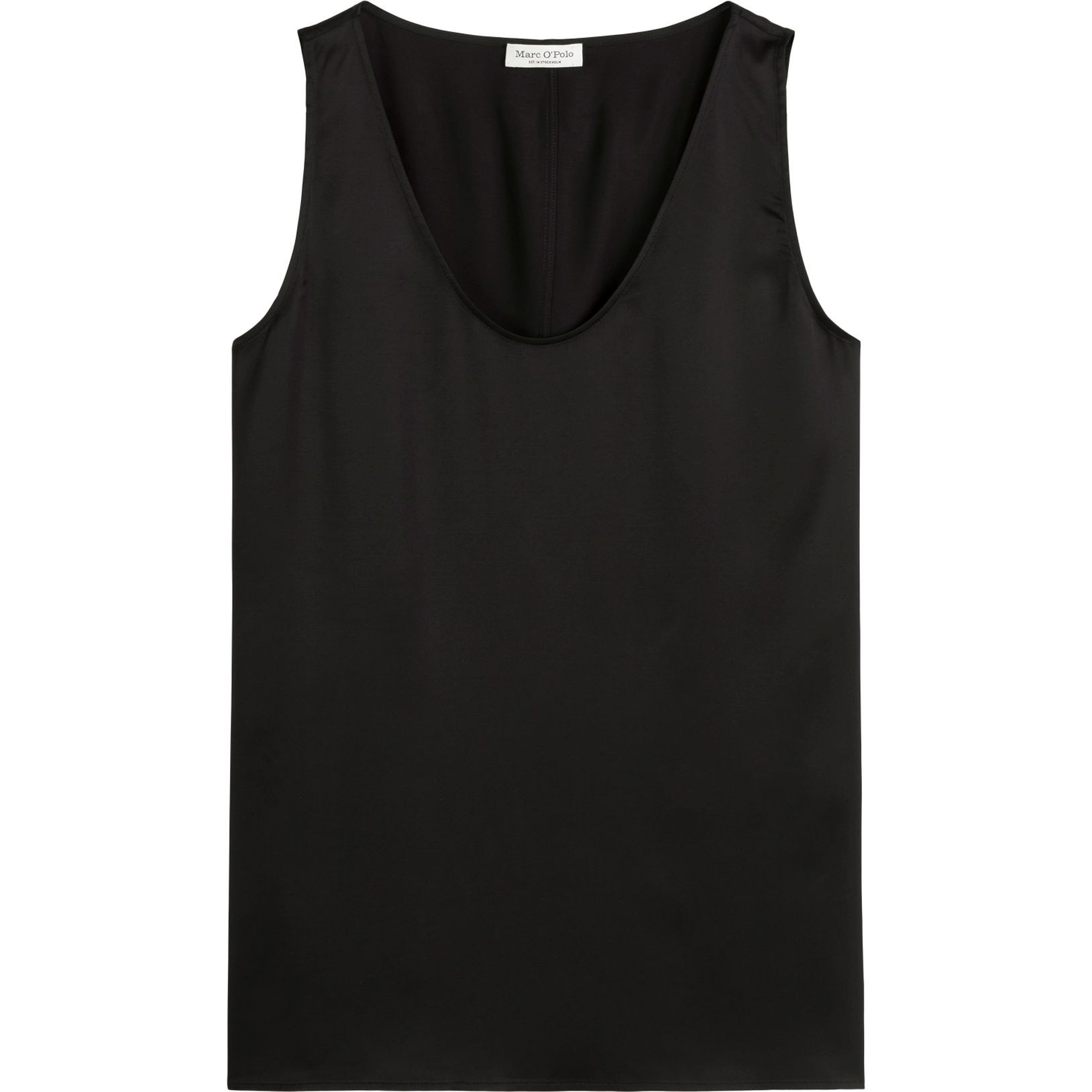 MARC O'POLO Marškinėliai trump. rankovėmis moterims, Juoda, Tshirts sh 503085440005 1