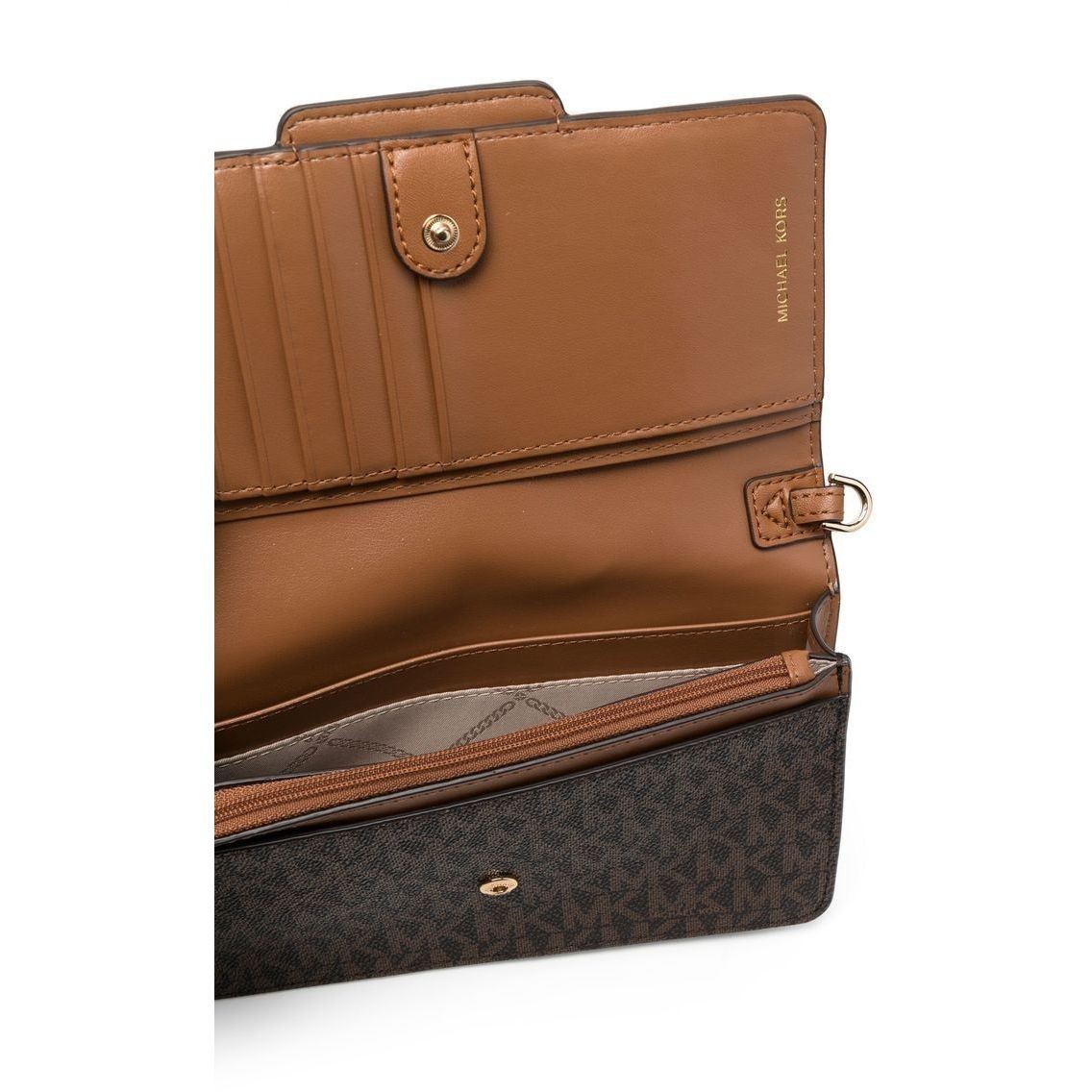 MICHAEL KORS Rankinė per petį moterims, Ruda, SM chain crossbody 4