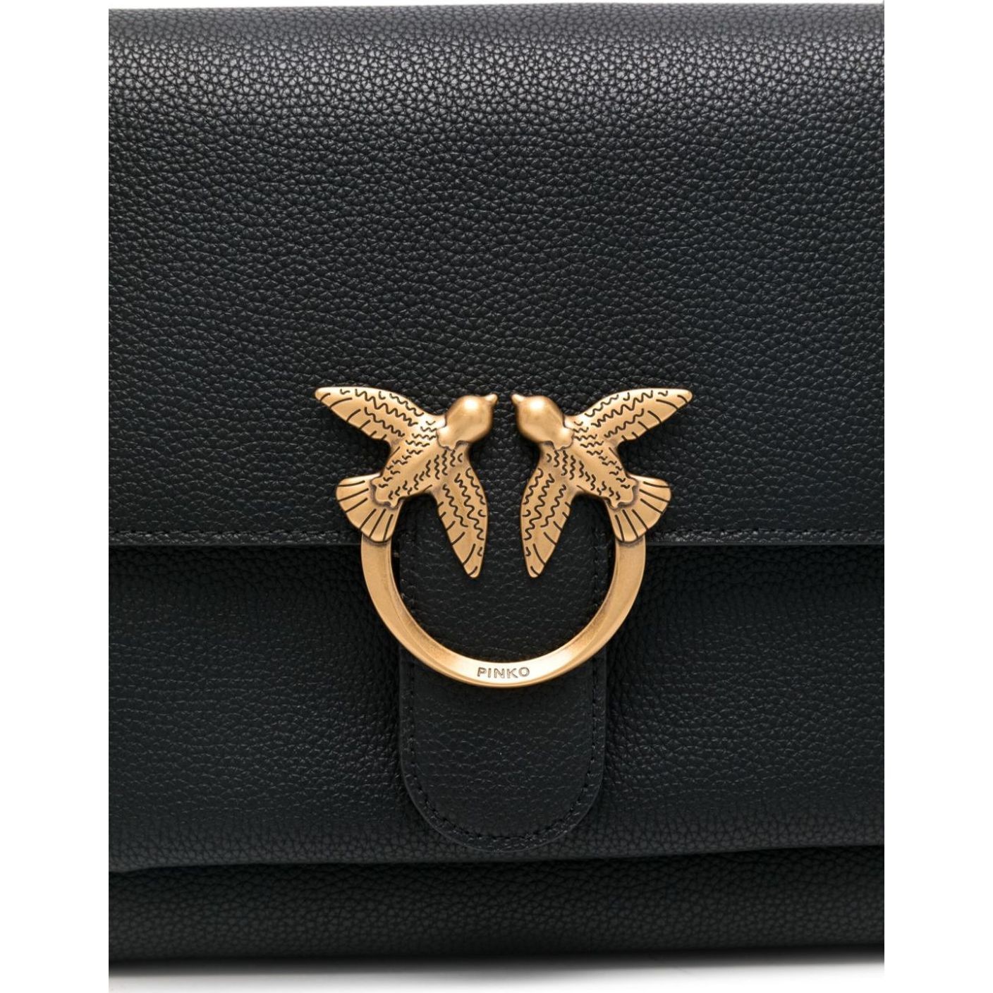 PINKO Rankinė per petį moterims, Juoda, Love one sholder bag 3