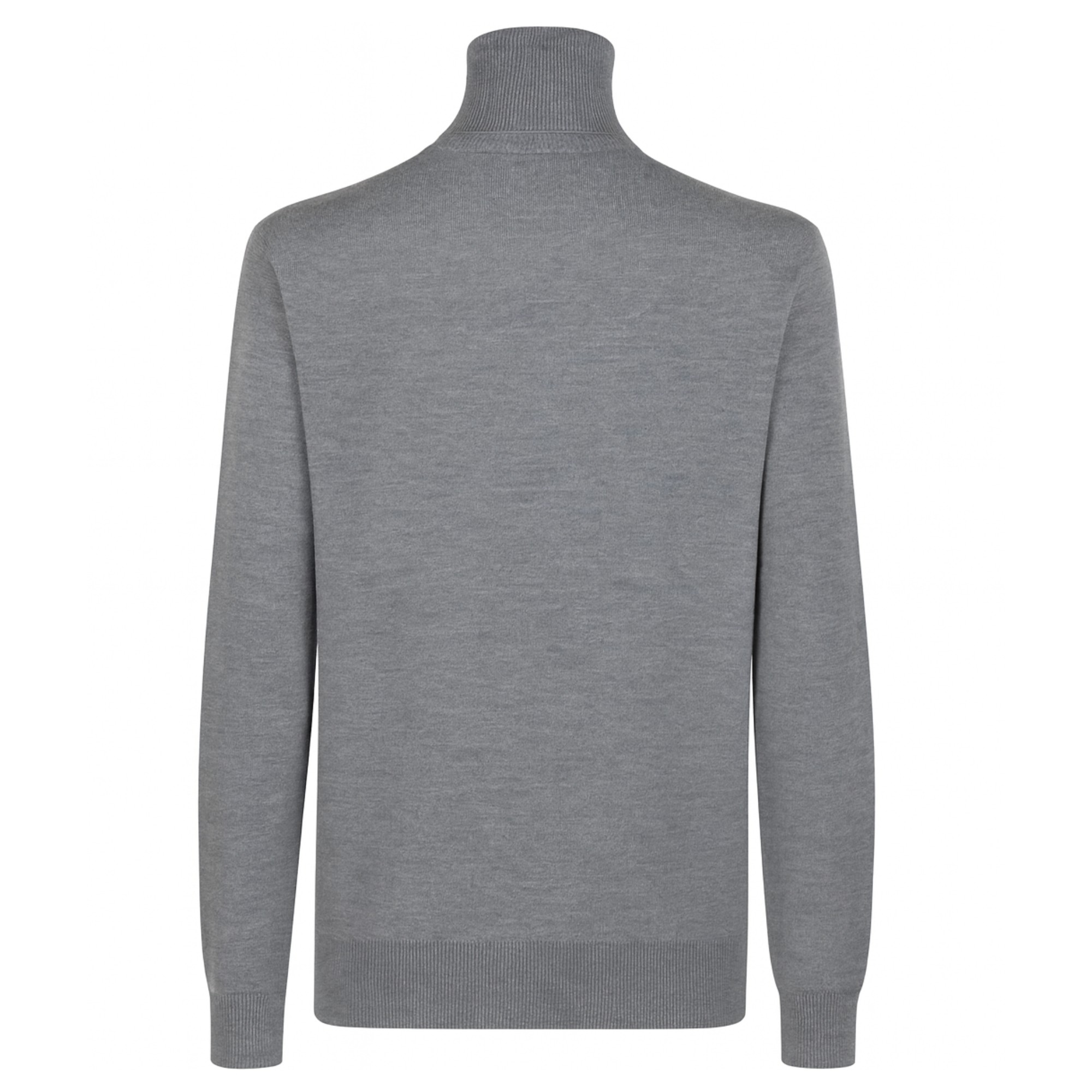 SERGIO MORETTI Megztinis su kaklu vyrams, Pilka, Turtleneck 2