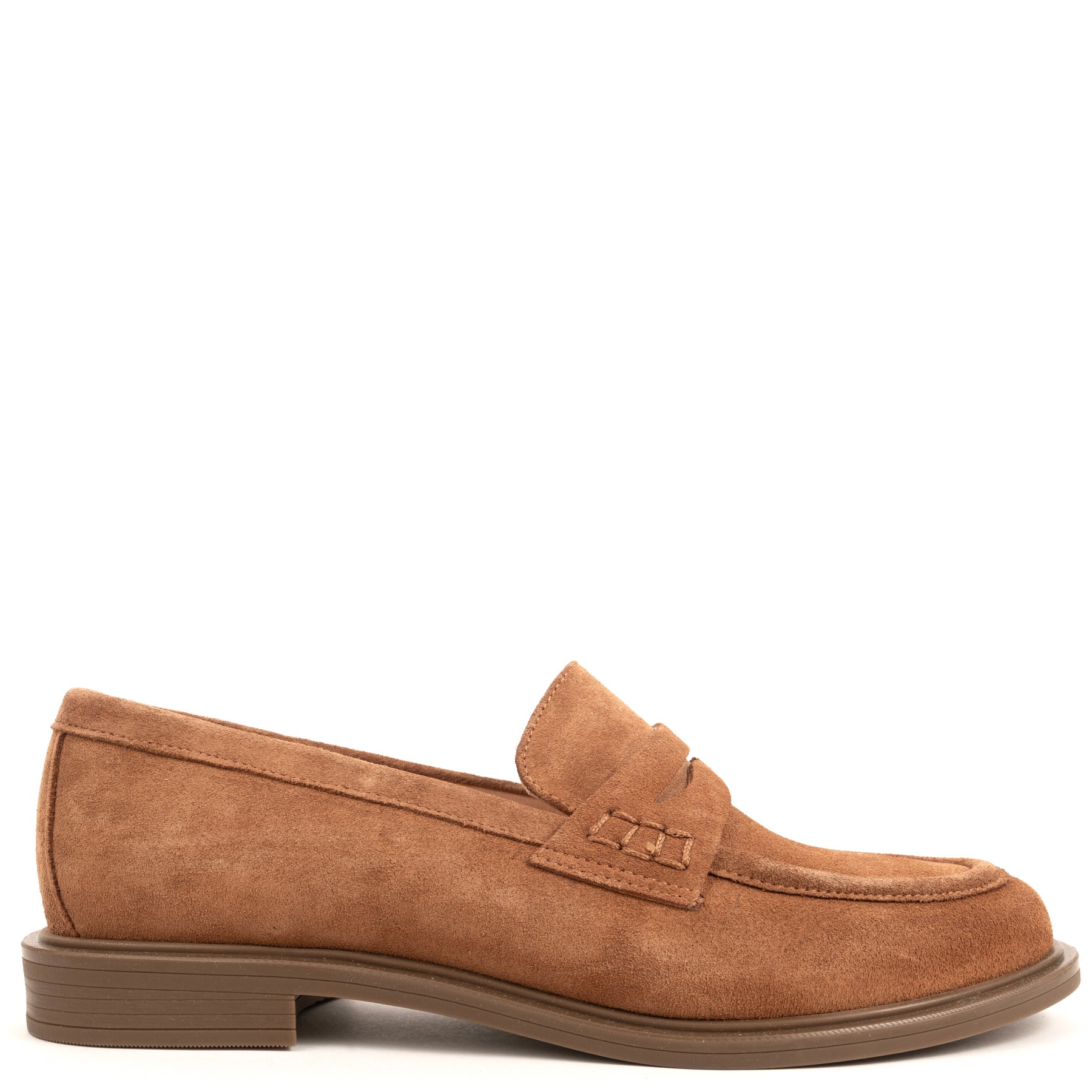 SERGIO MORETTI Loaferiai moterims, Ruda, Loafers 2