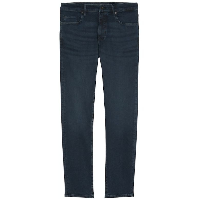 MARC O'POLO Tiesūs džinsai vyrams, Mėlyna, Straight B21907612132