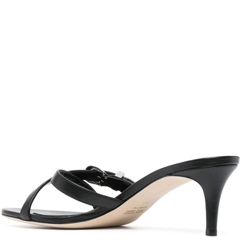 PARIS TEXAS Aukštakulniai moterims, Juoda, Regina western mule 55mm 3