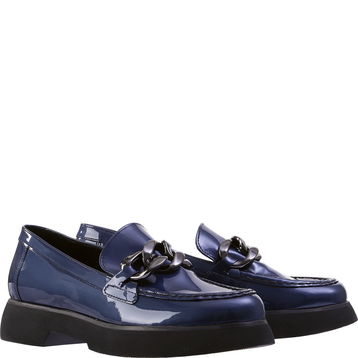 HOGL Loaferiai moterims, Mėlyna, Stacy loafers 1