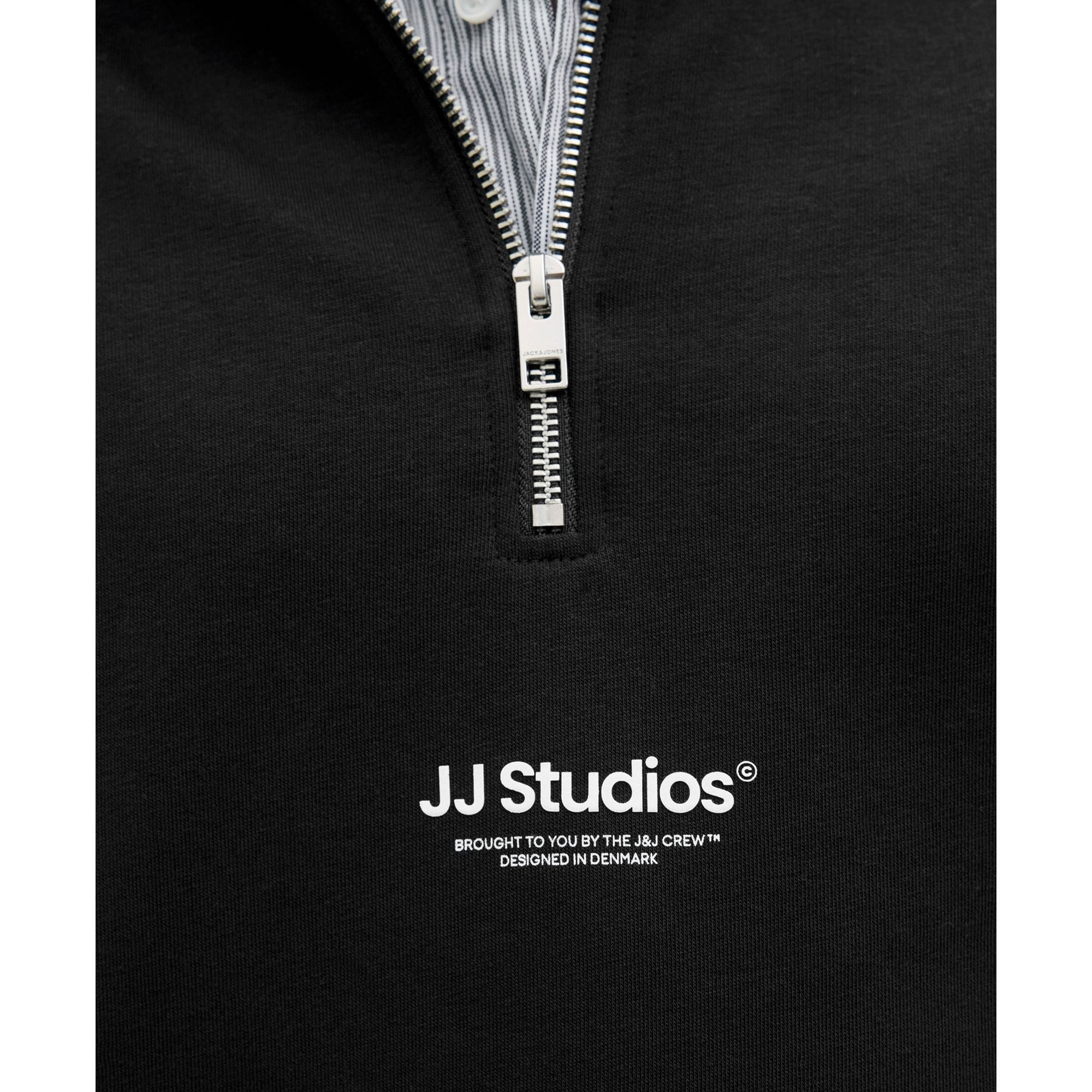 JACK & JONES Megztinis vyrams, Juoda, Soho sweat zip 6