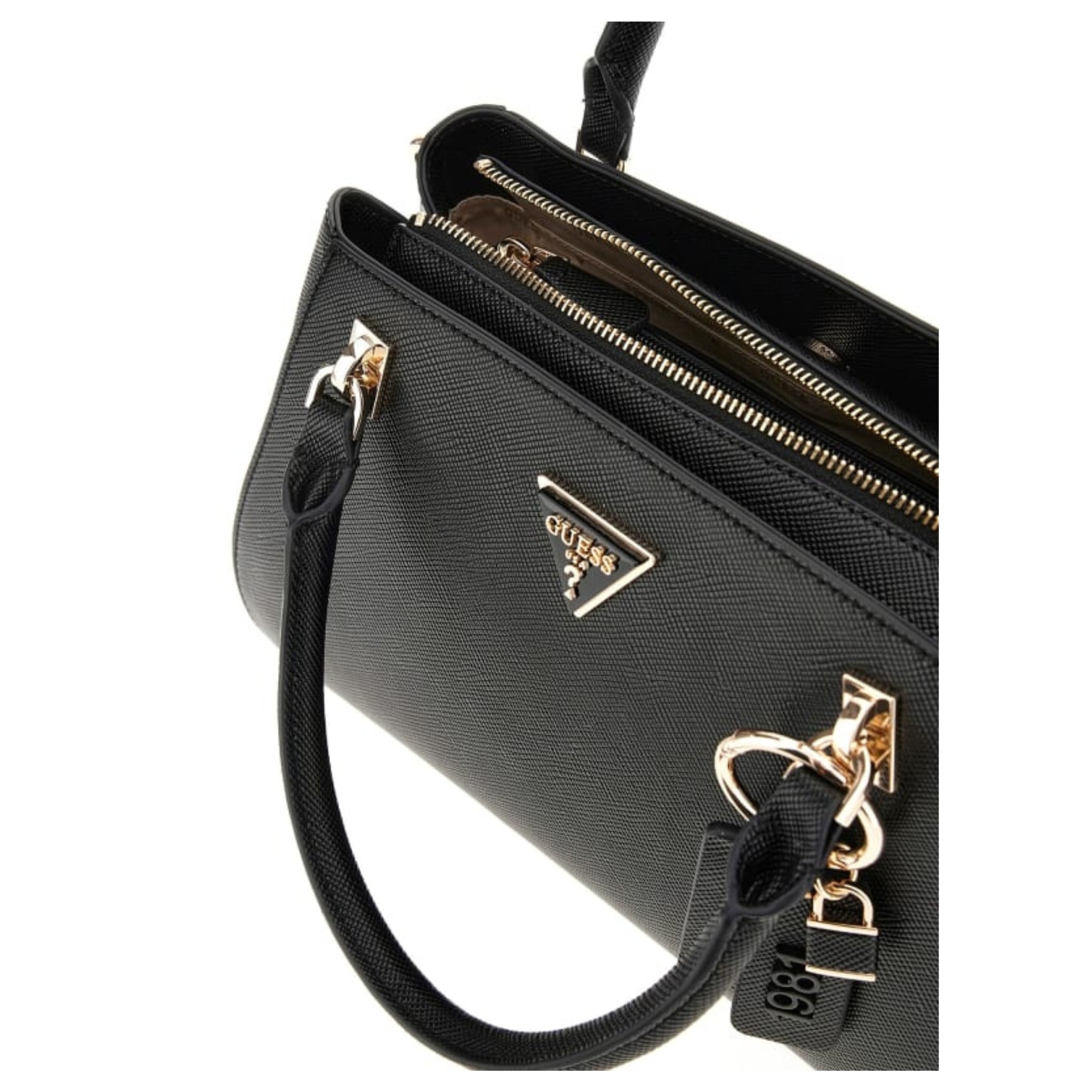 GUESS Rankinė, Juoda, Noelle II luxury satchel 4