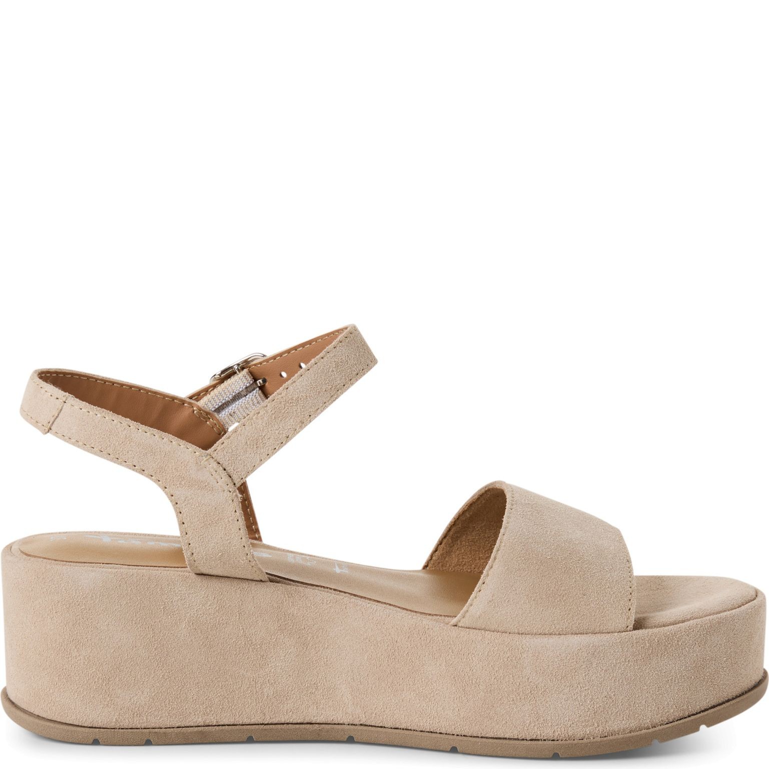 TAMARIS Basutės moterims, Smėlio, Sandals 3