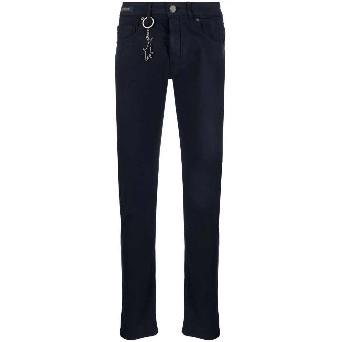 PAULNSHARK Tiesūs džinsai vyrams, Mėlyna, Five pocket trousers 1