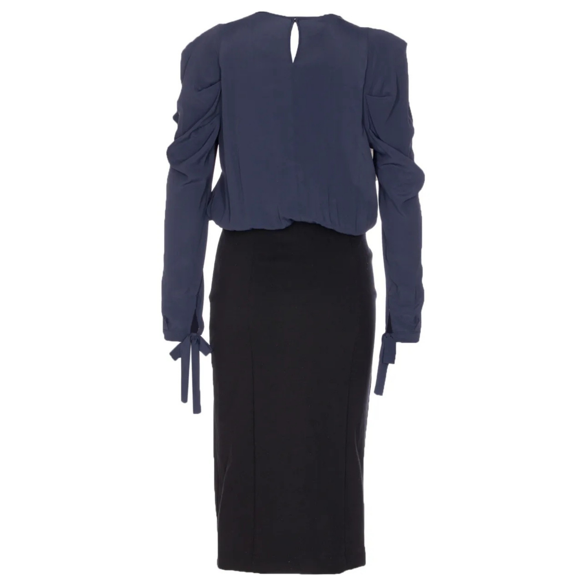 PINKO Midi suknelė moterims, Juoda, Omelette dress 2