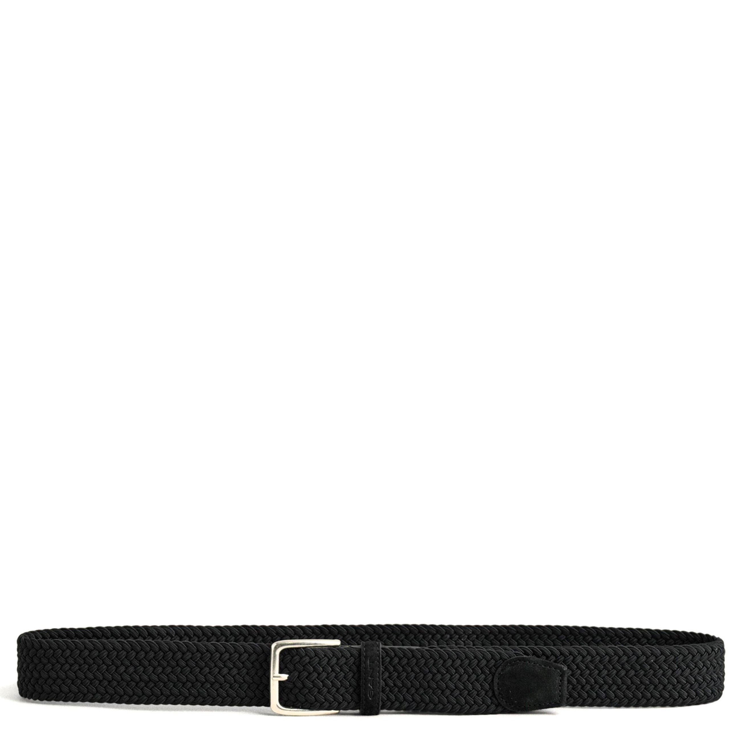 GANT Diržas vyrams, Juoda, ELASTIC BRAIDED BELT 1