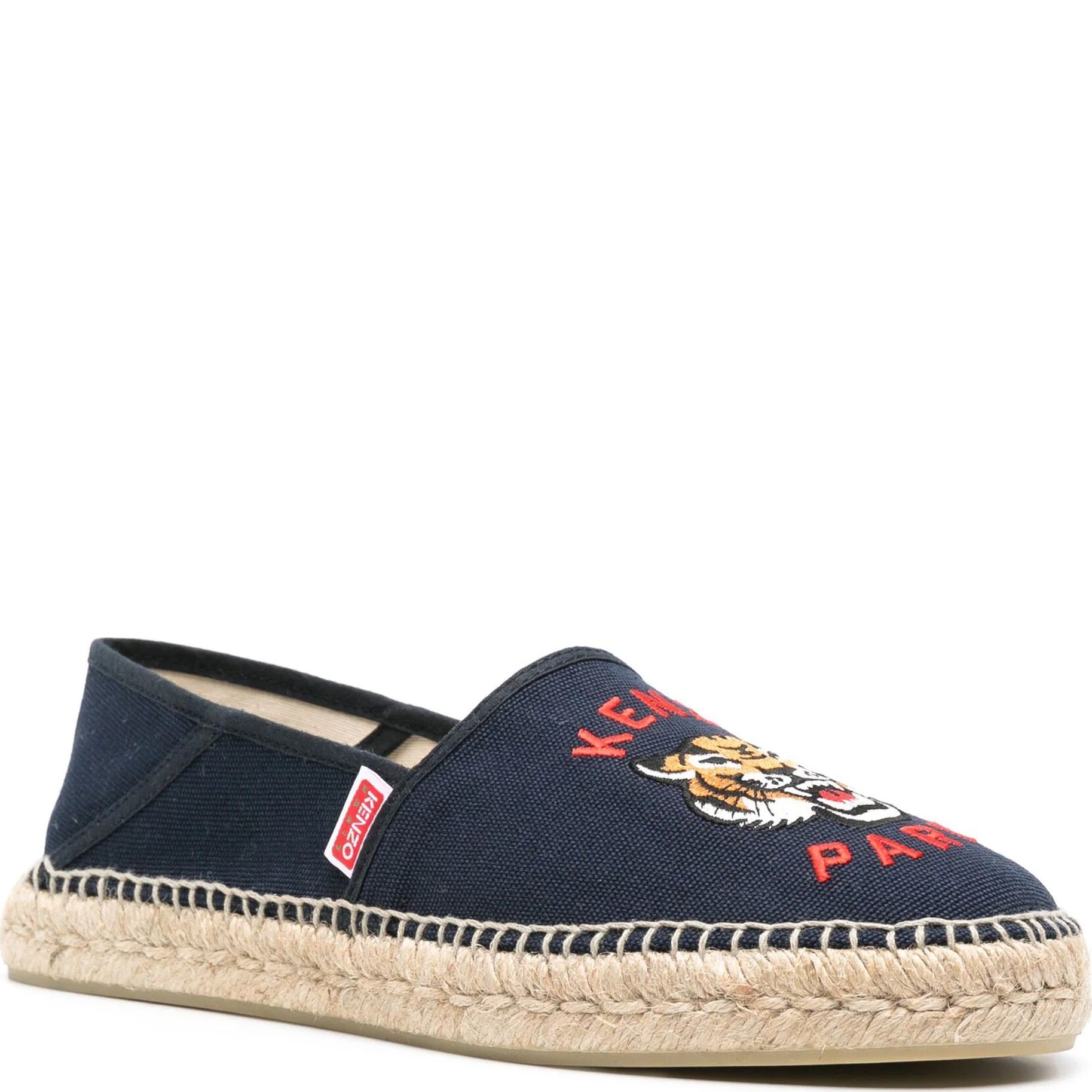 KENZO Espadrilės vyrams, Mėlyna, Kenzo espadrille slip-on 1