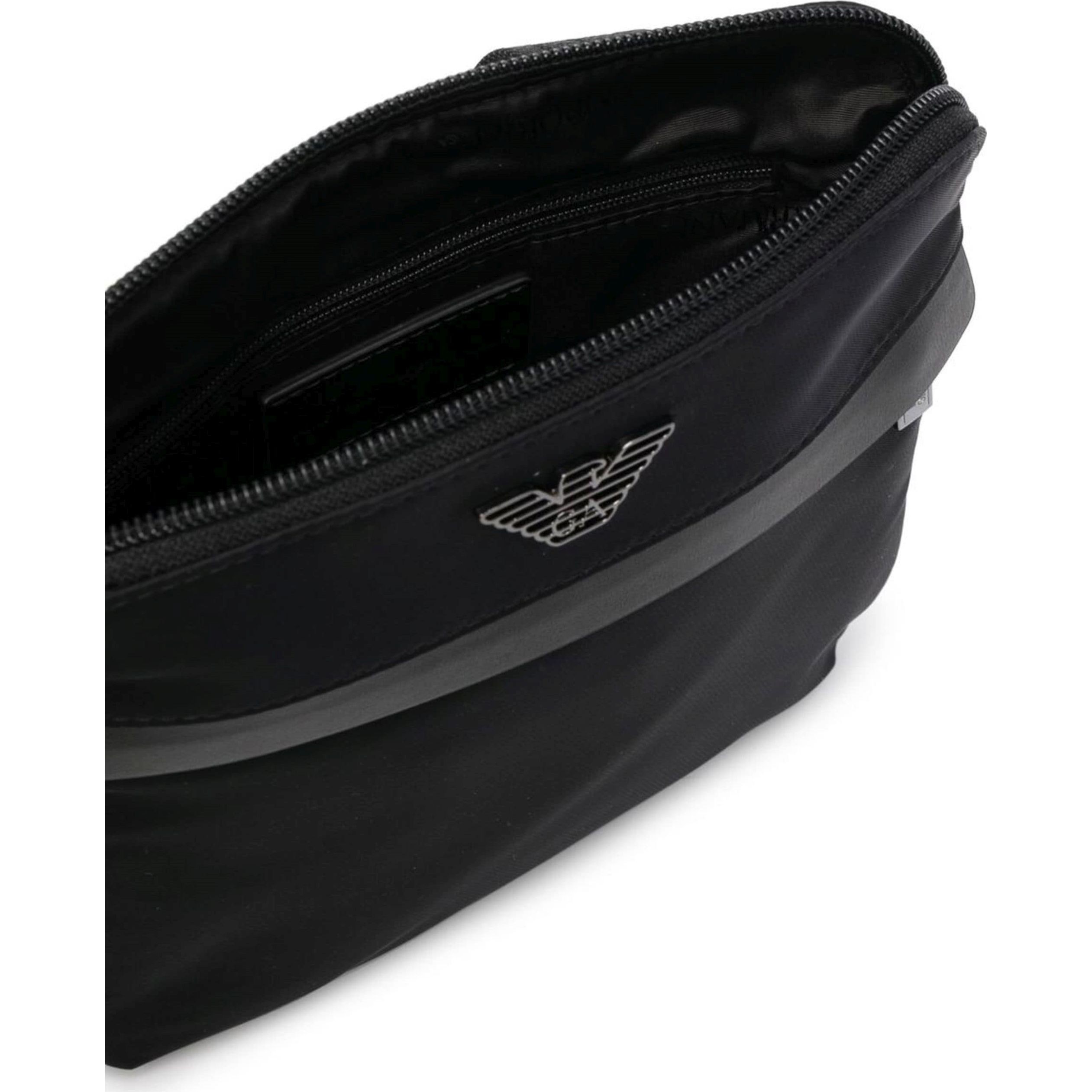 EMPORIO ARMANI Rankinė per petį vyrams, Juoda, Messenger bag 4