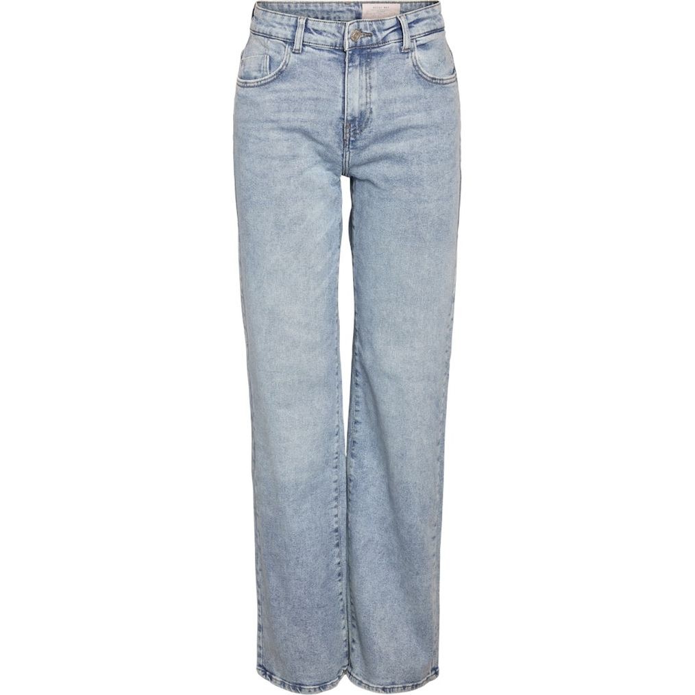 NOISY MAY Platūs džinsai moterims, Mėlyna, Nmyolanda wide leg 1