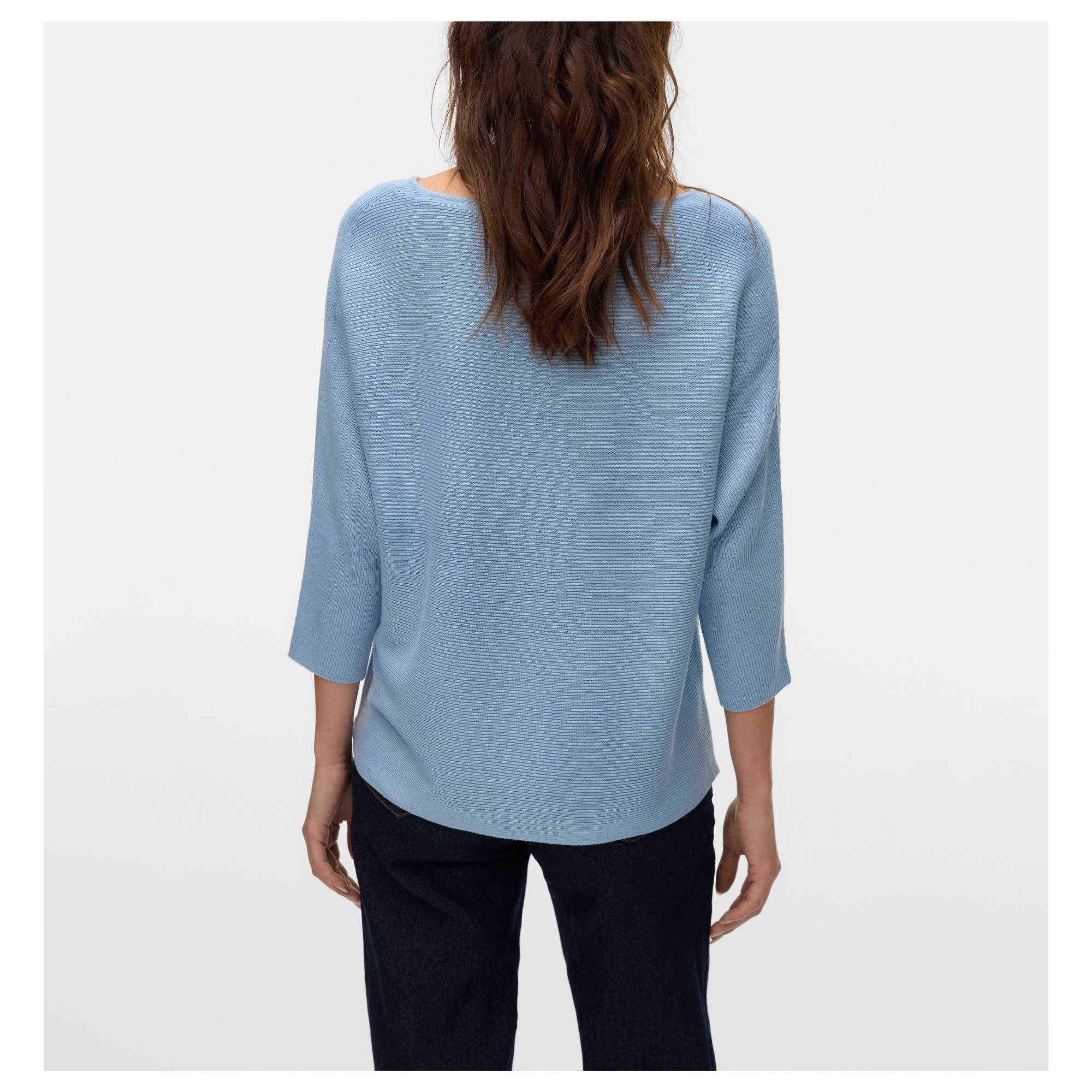 VERO MODA Megztinis moterims, Mėlyna, Nora 2