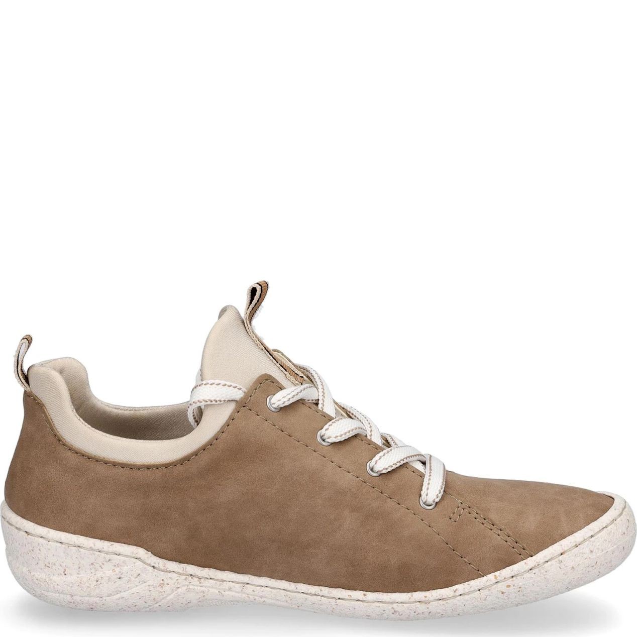 RIEKER Laisvalaikio bateliai moterims, Smėlio, Laisvalaikio bateliai 3