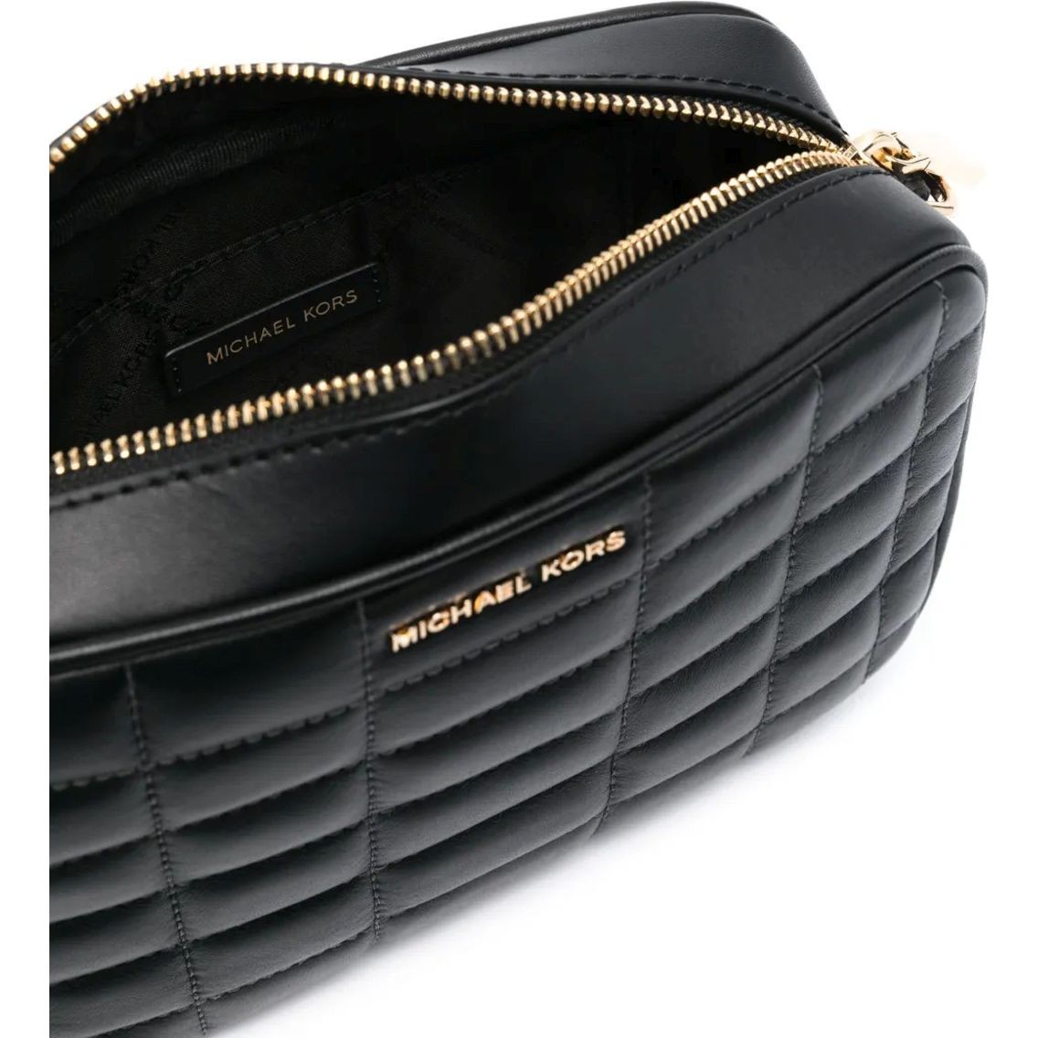 MICHAEL KORS Rankinė per petį moterims, Juoda, Md camera bag 4