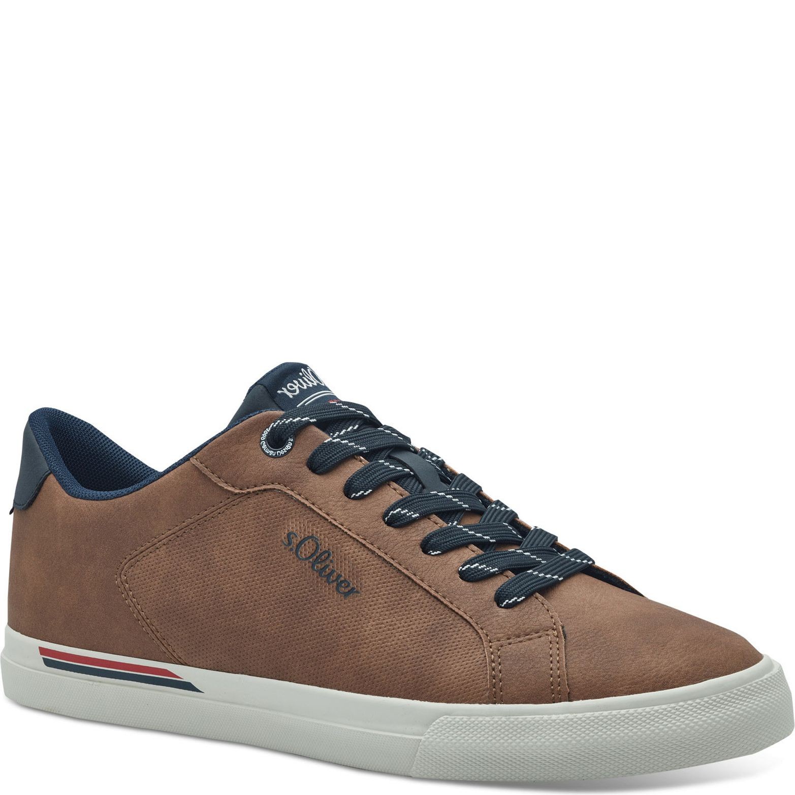 S.OLIVER Laisvalaikio bateliai vyrams, Ruda, Men Lace-up 1