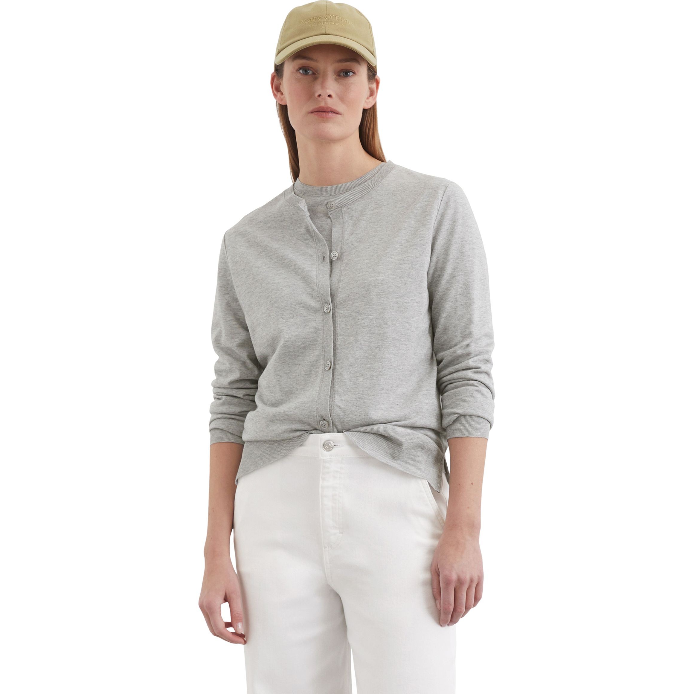 MARC O'POLO Kardiganas moterims, Pilka, Cardigans 502205052527 2