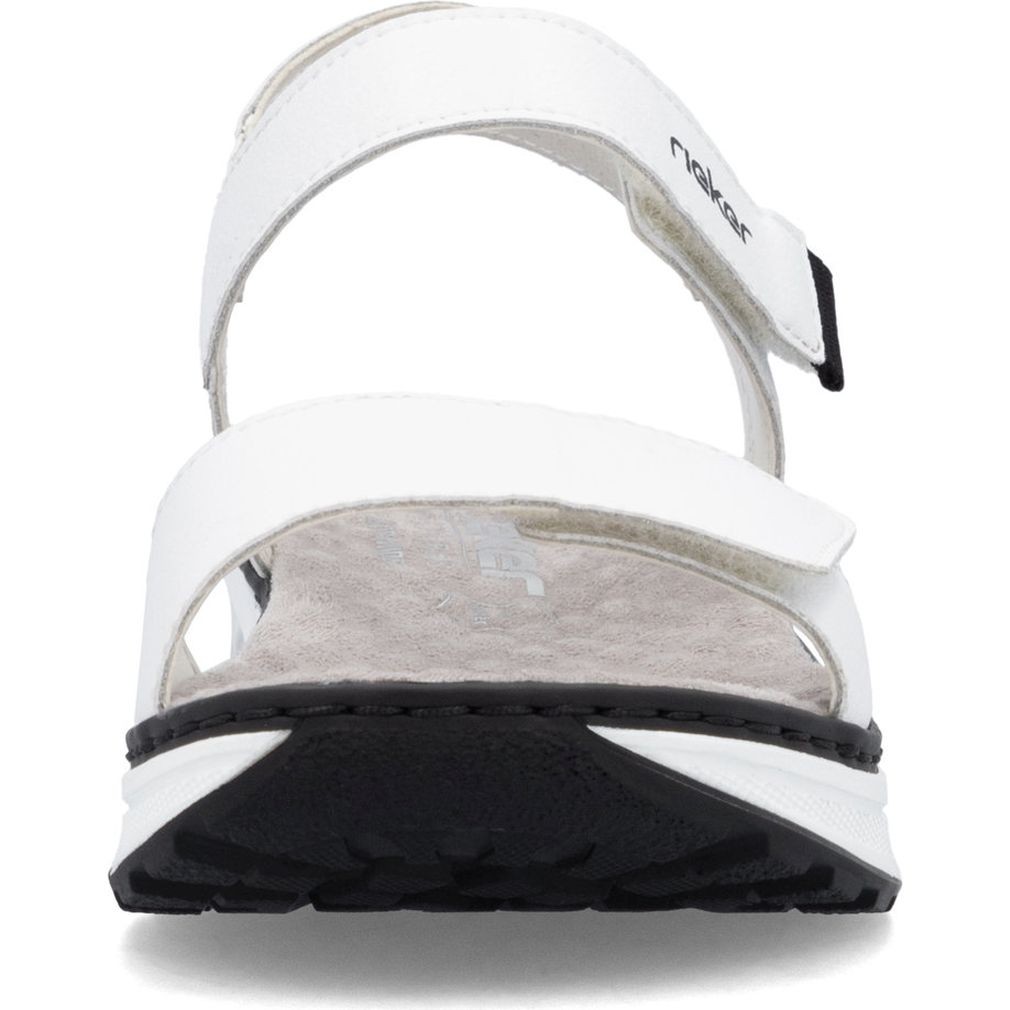 RIEKER Basutės moterims, Balta, Sandals 6