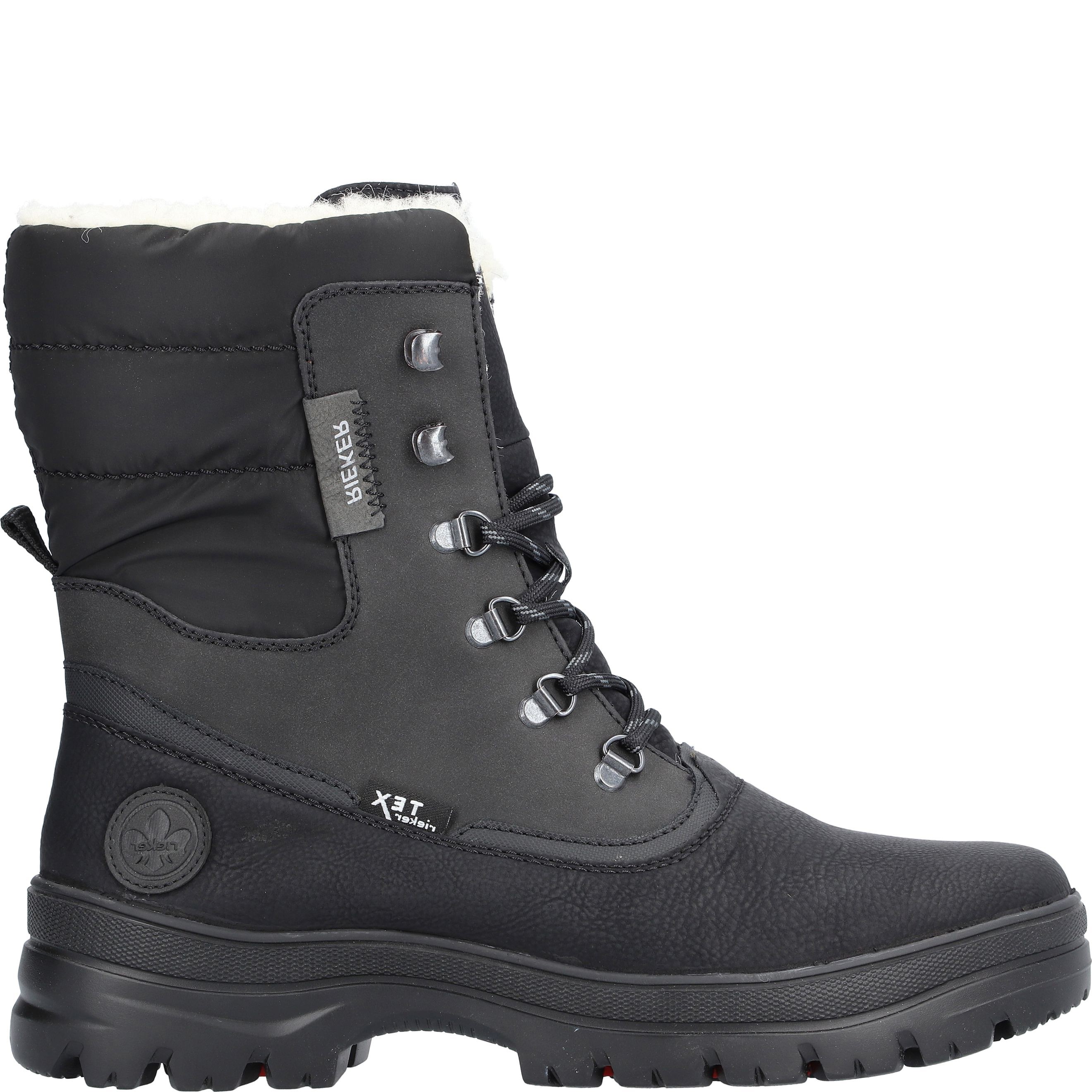 RIEKER Aulinukai vyrams, Juoda, Men's boots 5