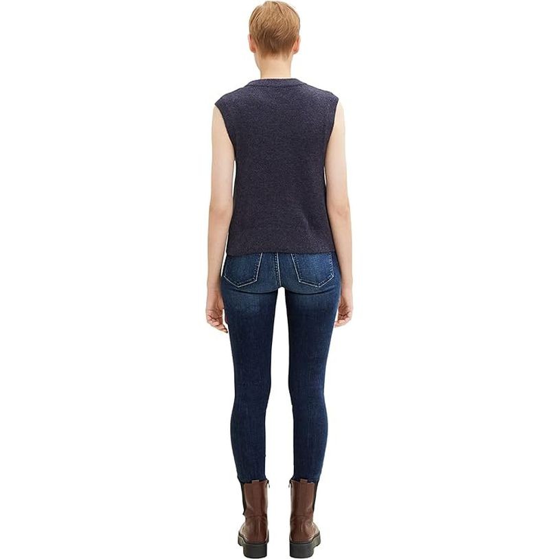 TOM TAILOR Liemenė moterims, Mėlyna, Liemenė 3