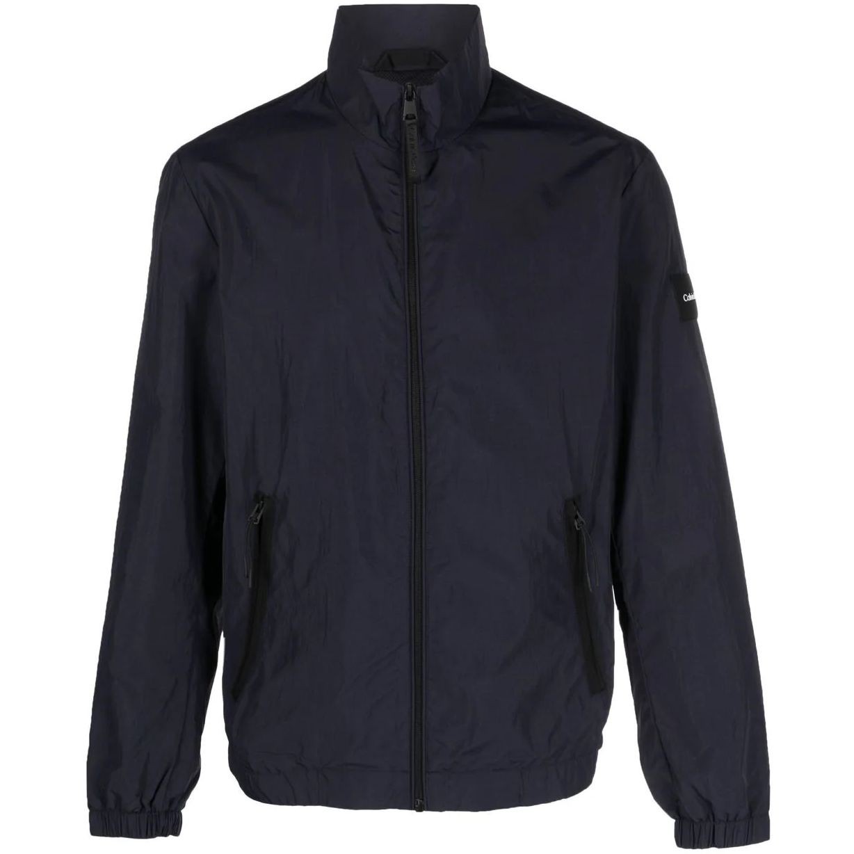 CALVIN KLEIN Lengva striukė vyrams, Mėlyna, Recycled crinkle nylon  blouso 1