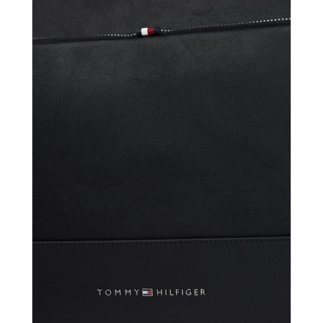 TOMMY HILFIGER Dėklas kompiuteriui vyrams, Juoda, Essential slim computer bag 4