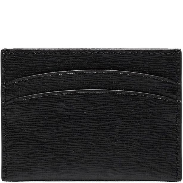 TORY BURCH Piniginė moterims, Juoda, Rabison card case 2