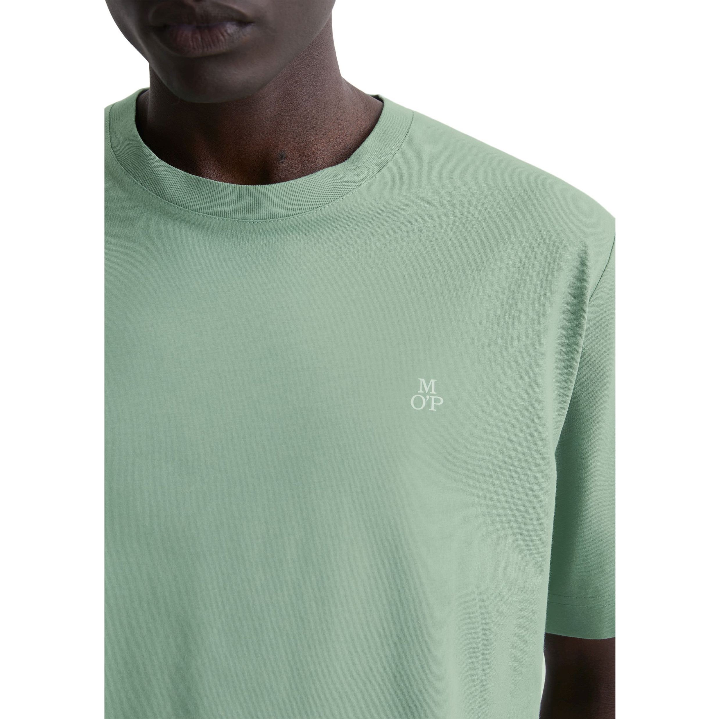 MARC O'POLO Marškinėliai trump. rankovėmis vyrams, Žalia, Tshirts sh 520201251054 4