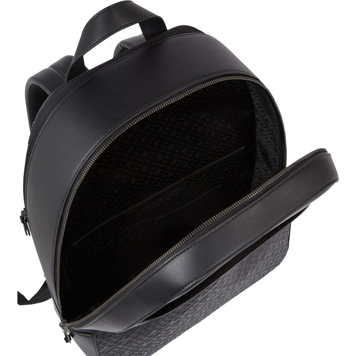 TOMMY HILFIGER Kuprinė vyrams, Juoda, Monogram backpack 4