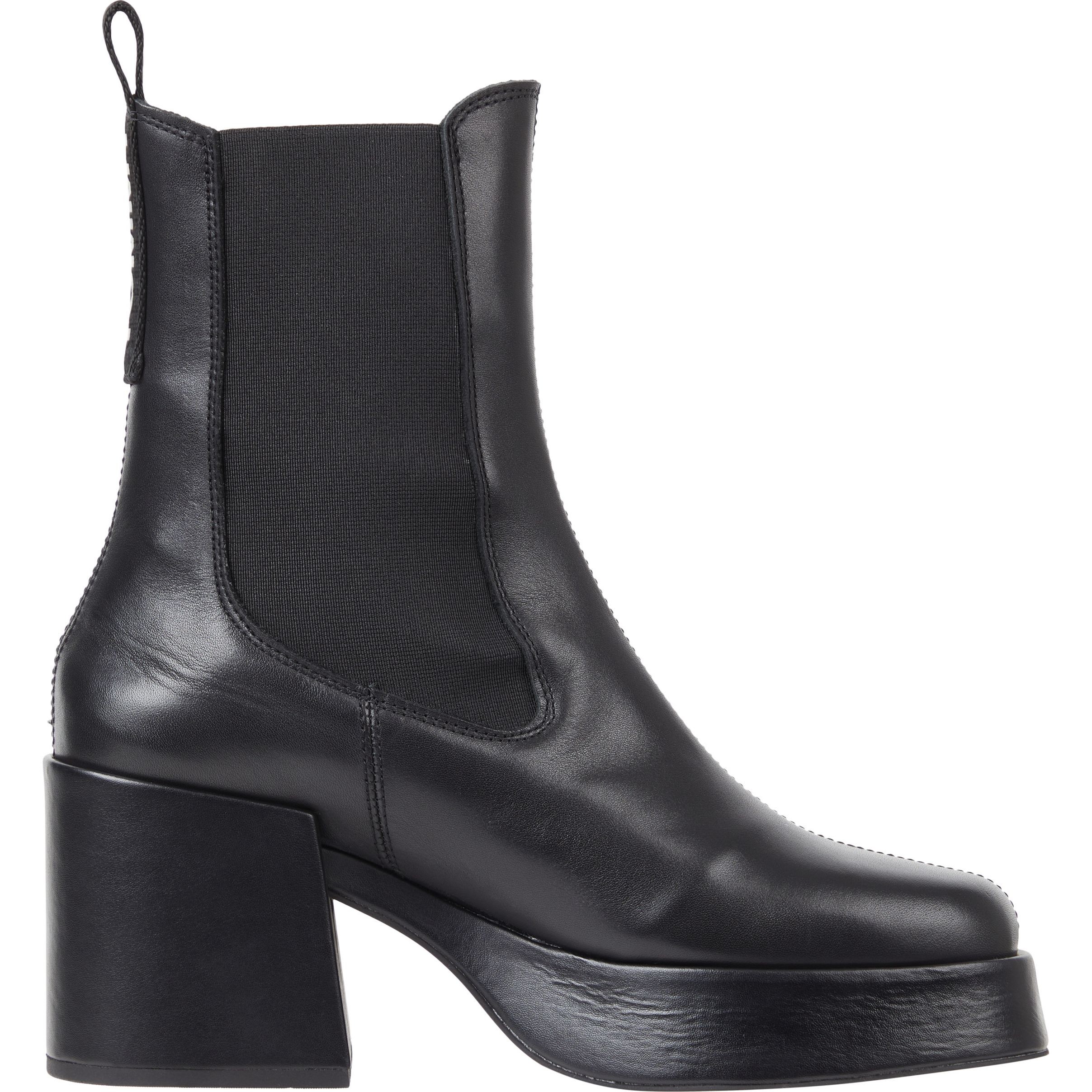 TOMMY JEANS Aulinukai moterims, Juoda, Chelsea chunky boot 5