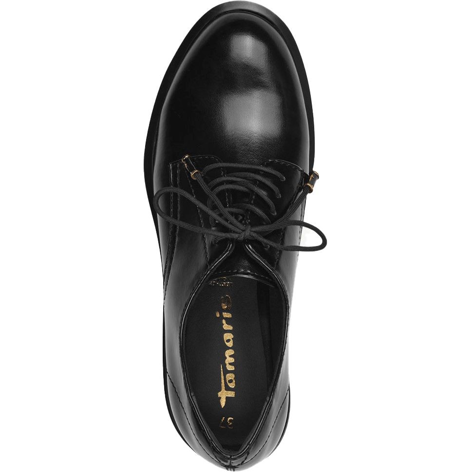 TAMARIS Klasikiniai batai moterims, Juoda, Lace-up 3